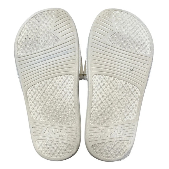 APL Women's TechLoom Satin Slides Off White/Cream Size 6 - Picture 4 of 7